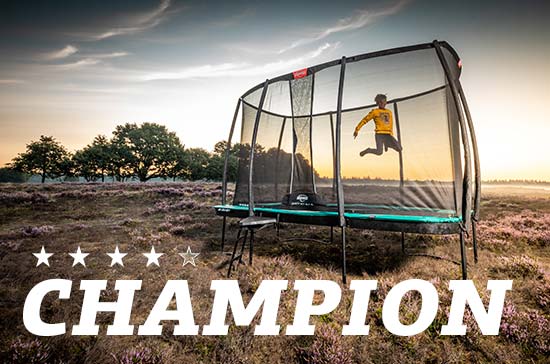 trampoline de qualité Champion Berg